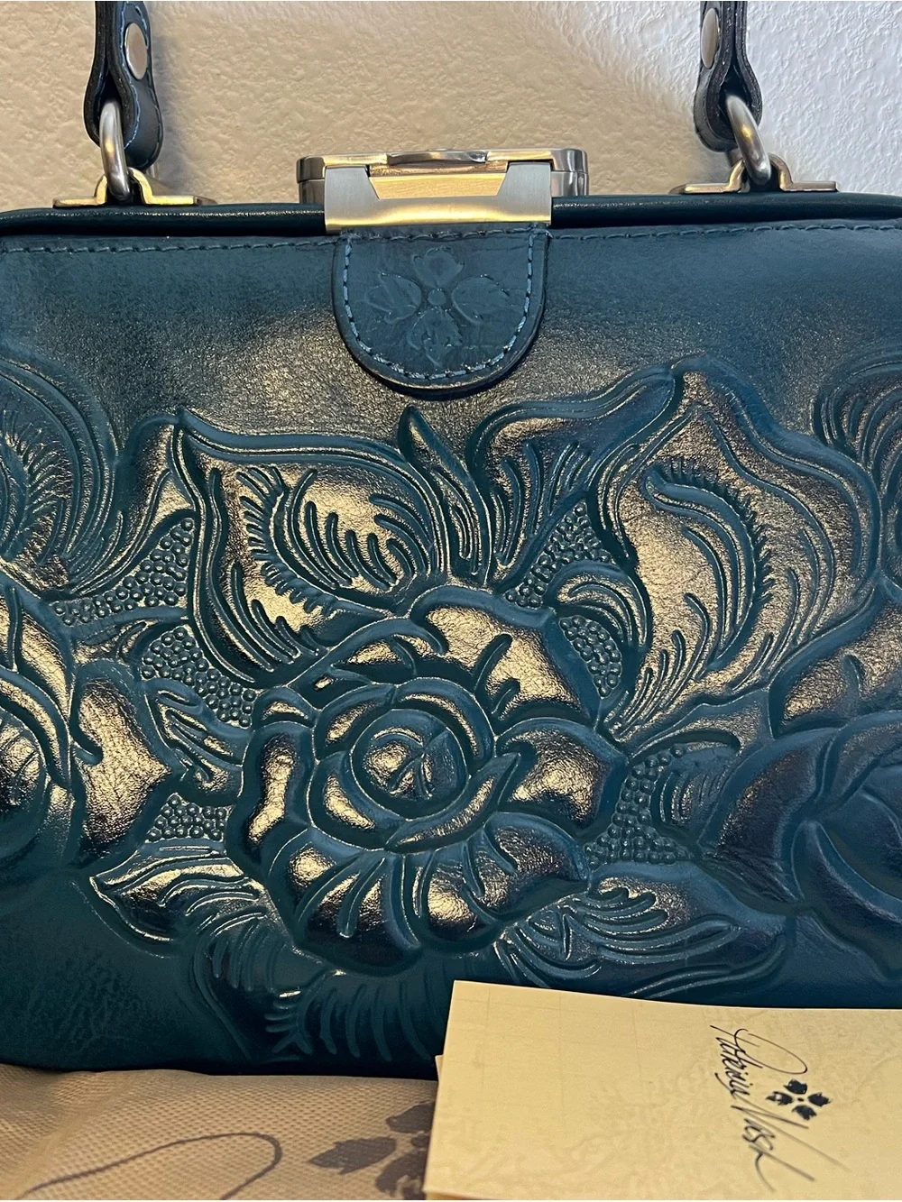 Patricia Nash structured satchel